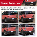 Set of 2 Rear Mud Flaps for Ford Bronco Sport (2021–2024)