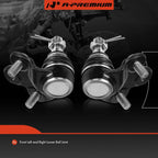 2X Front Lower Side Ball Joints for Honda Civic Acura CSX (2006–2011)