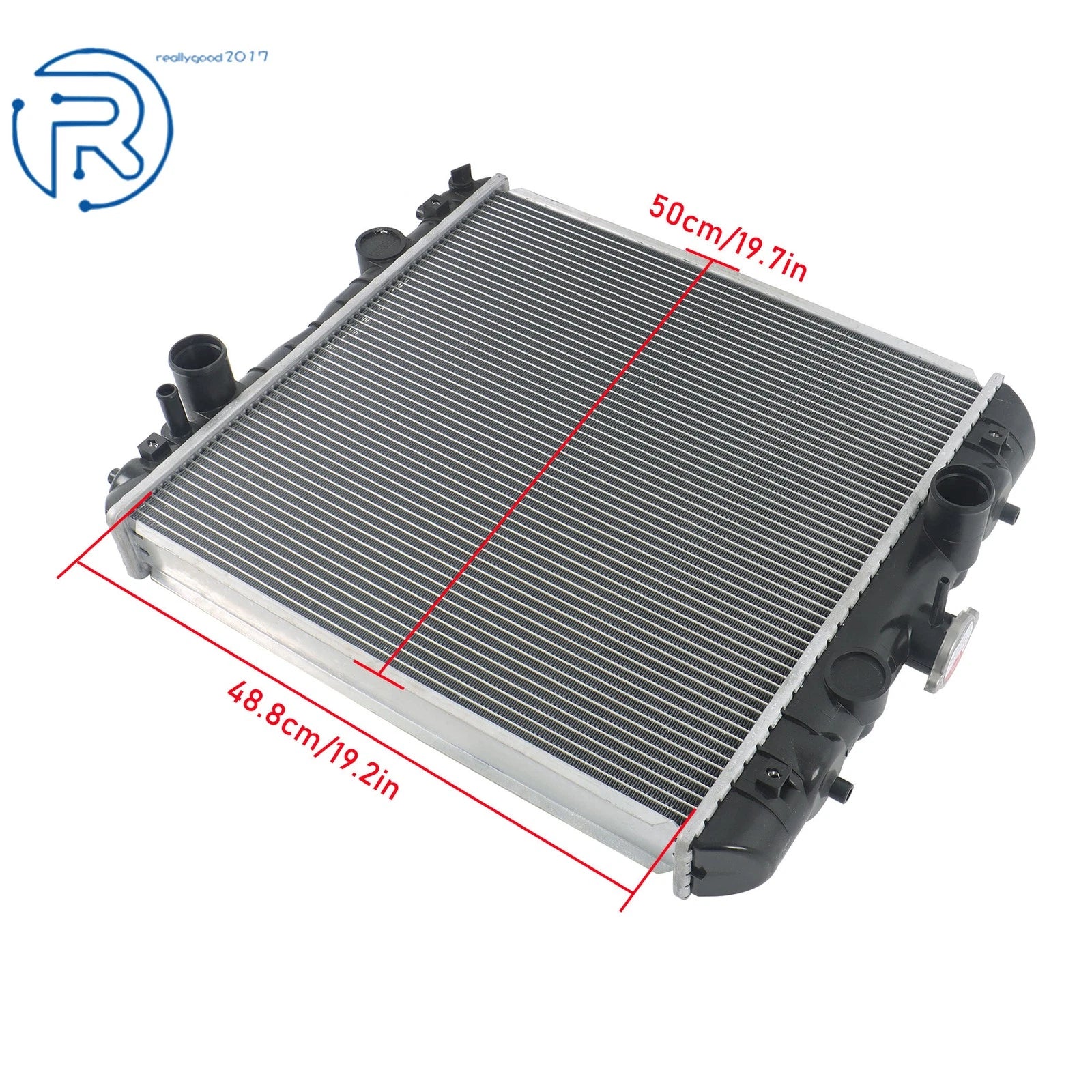 Radiator for Kubota M8200 M9000 M6800S M6800HDC