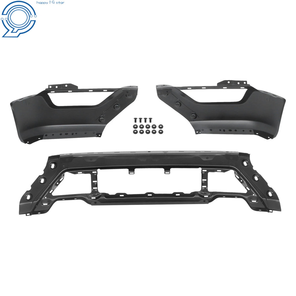 Black Split Front Bumper Face Bar for Ford F150 (2021-2023)