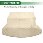 3D Diamond Pattern Cargo Liner Trunk Mat for Honda CR-V (2012–2016) Beige XPE