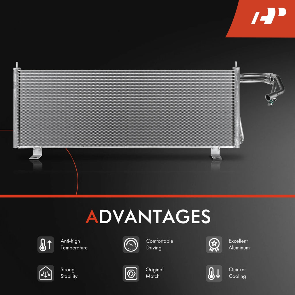 A/C Condenser with Bracket for Jeep Cherokee (1997-2001)