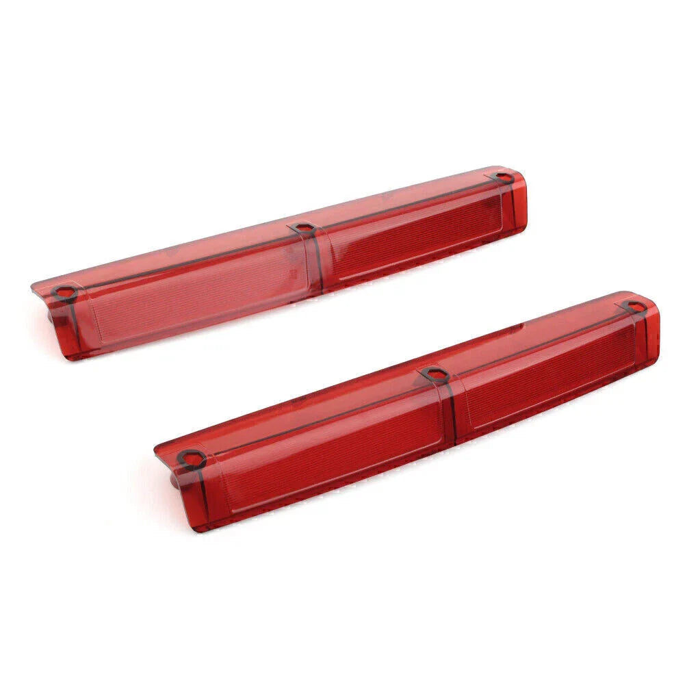 Side Red Light Lens Covers for Harley Touring FLHTC (2009-2023)