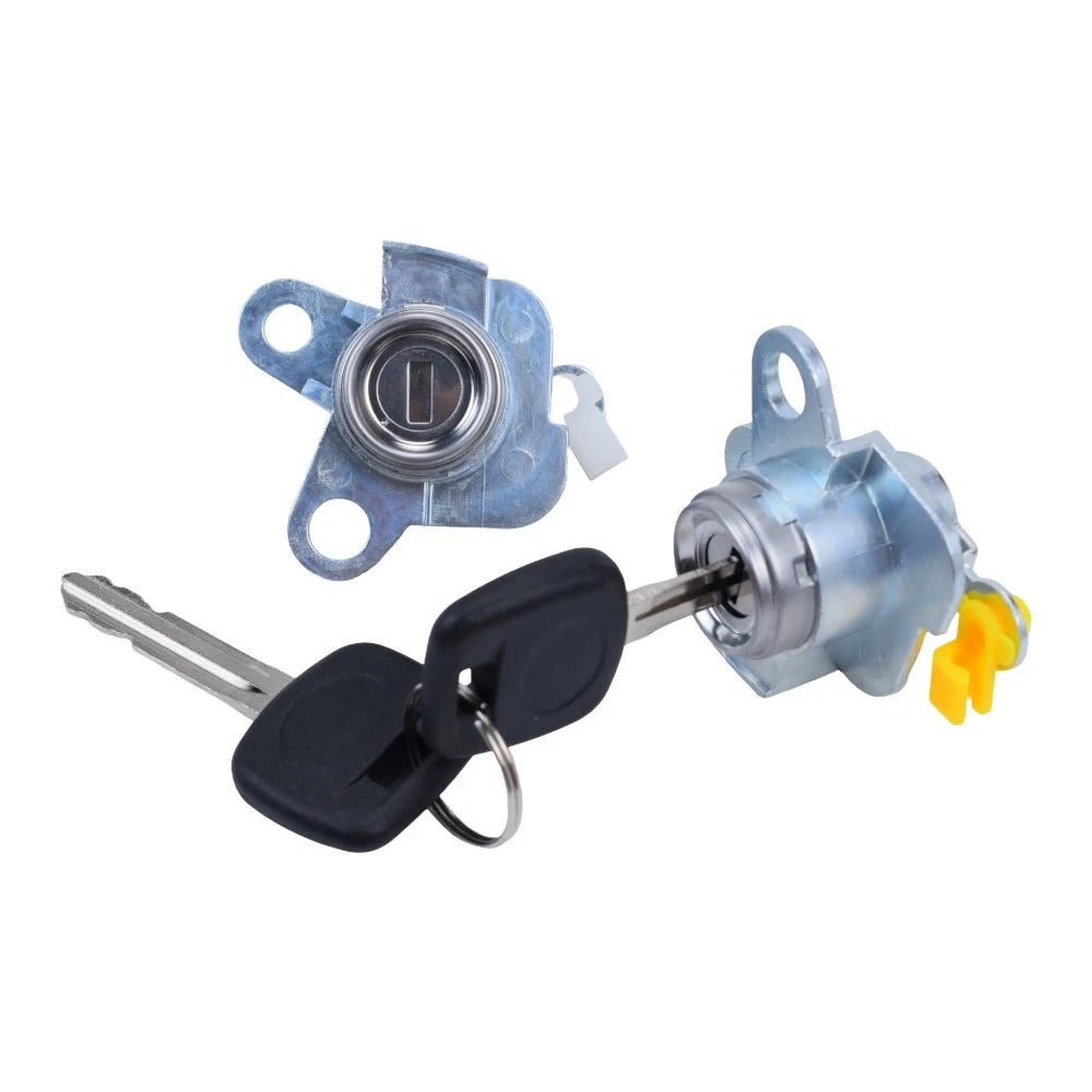 Pair Door Lock Cylinder Switch w/Keys for Chevy Prizm Toyota Corolla (1998–2002)