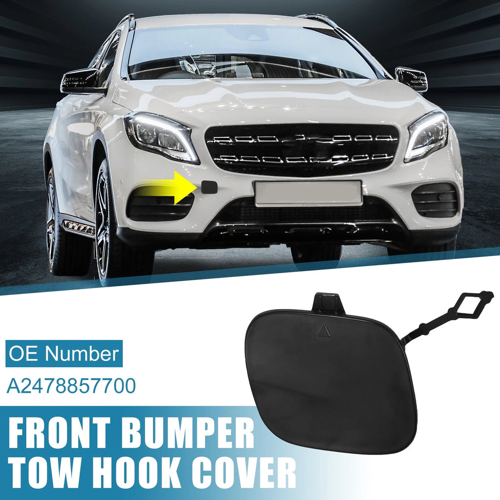 Tow Hook Cover for Mercedes-Benz GLB250 (2020–2022) Black