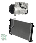 AC Compressor Kit With Condenser for Mercedes E250 4.7L V8 (2012–2015)