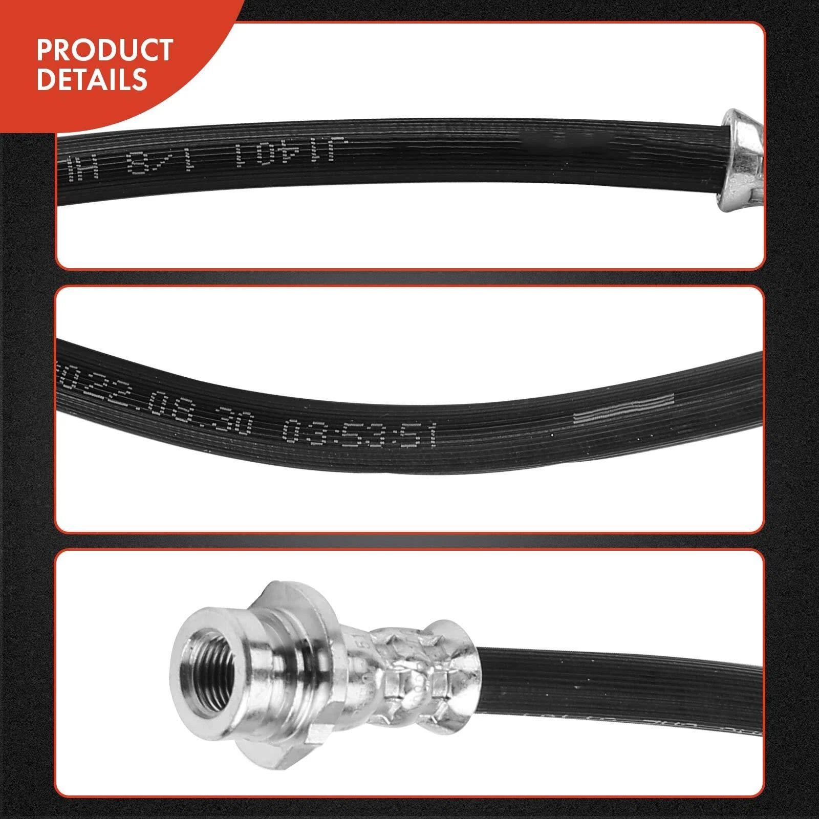 Front Left Brake Hydraulic Hose for Nissan Frontier Pathfinder (2005-2019)