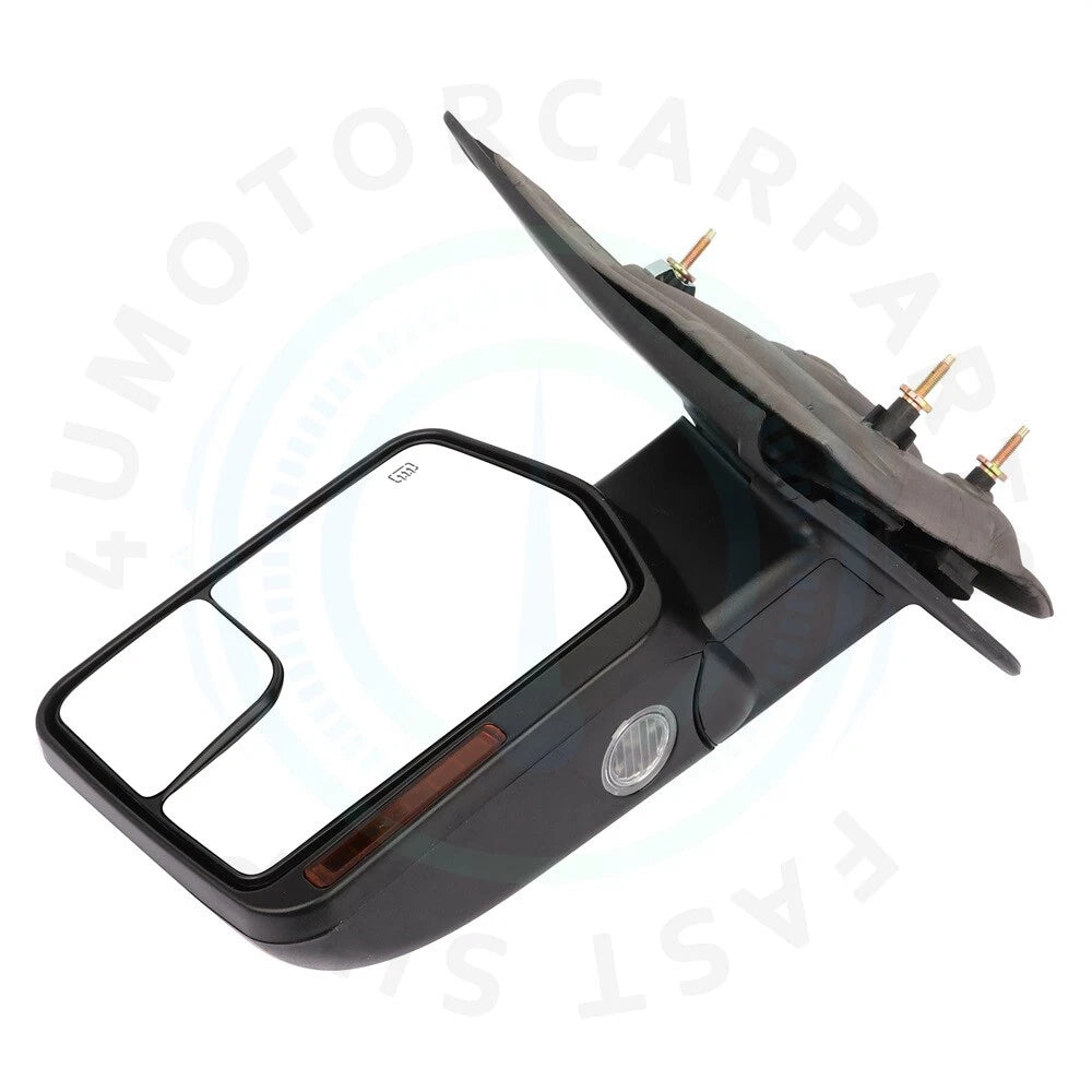 Driver Side Heated Signal Puddle Light Mirror for Ford F150 (2004–2014)