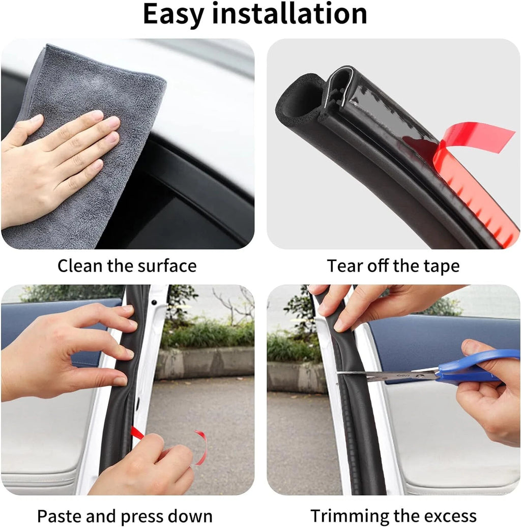20ft Auto Rubber Seal Trim for Door Window, Lock, Trunk, Hood (2000–2000)