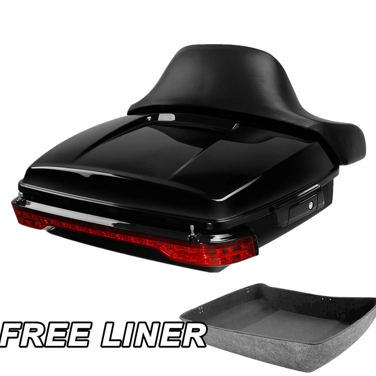 LED Brake Tail Light Mount Rack for Harley Street Glide (2014–2023)