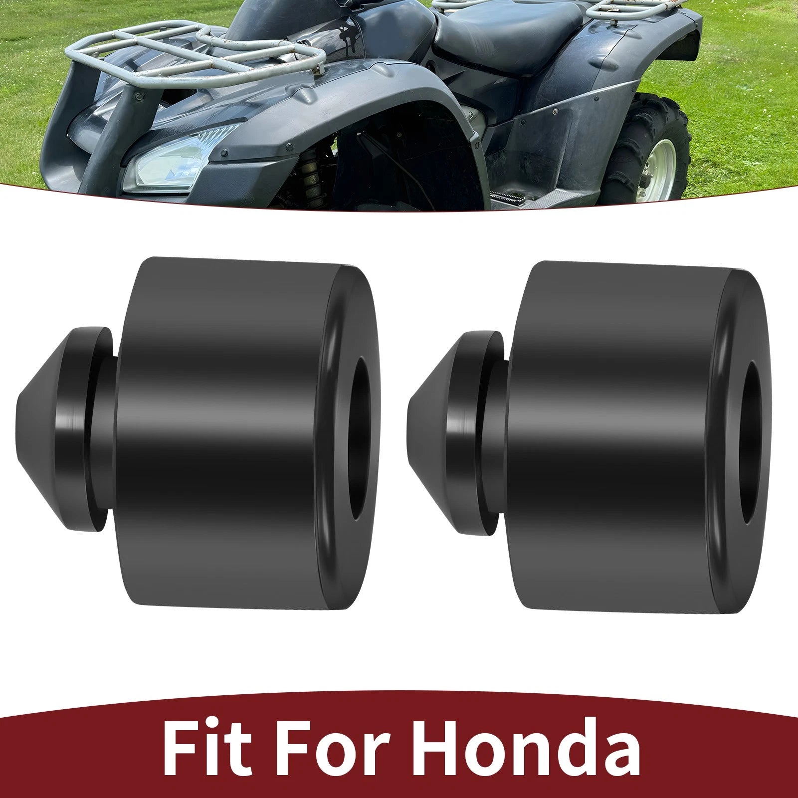 2X Rear Fender Seat Rubbers for Honda CRF230M CRF230L ST1300 ST1300A ST1300P