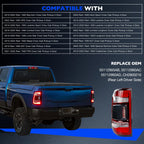 LED Brake Tail Light Lamp Rear Left Driver Side for Dodge Ram 1500 (2019–2024)