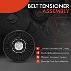 Idler Pulley for BMW 325i 328i 330i 325xi 530xi 528i (2006)