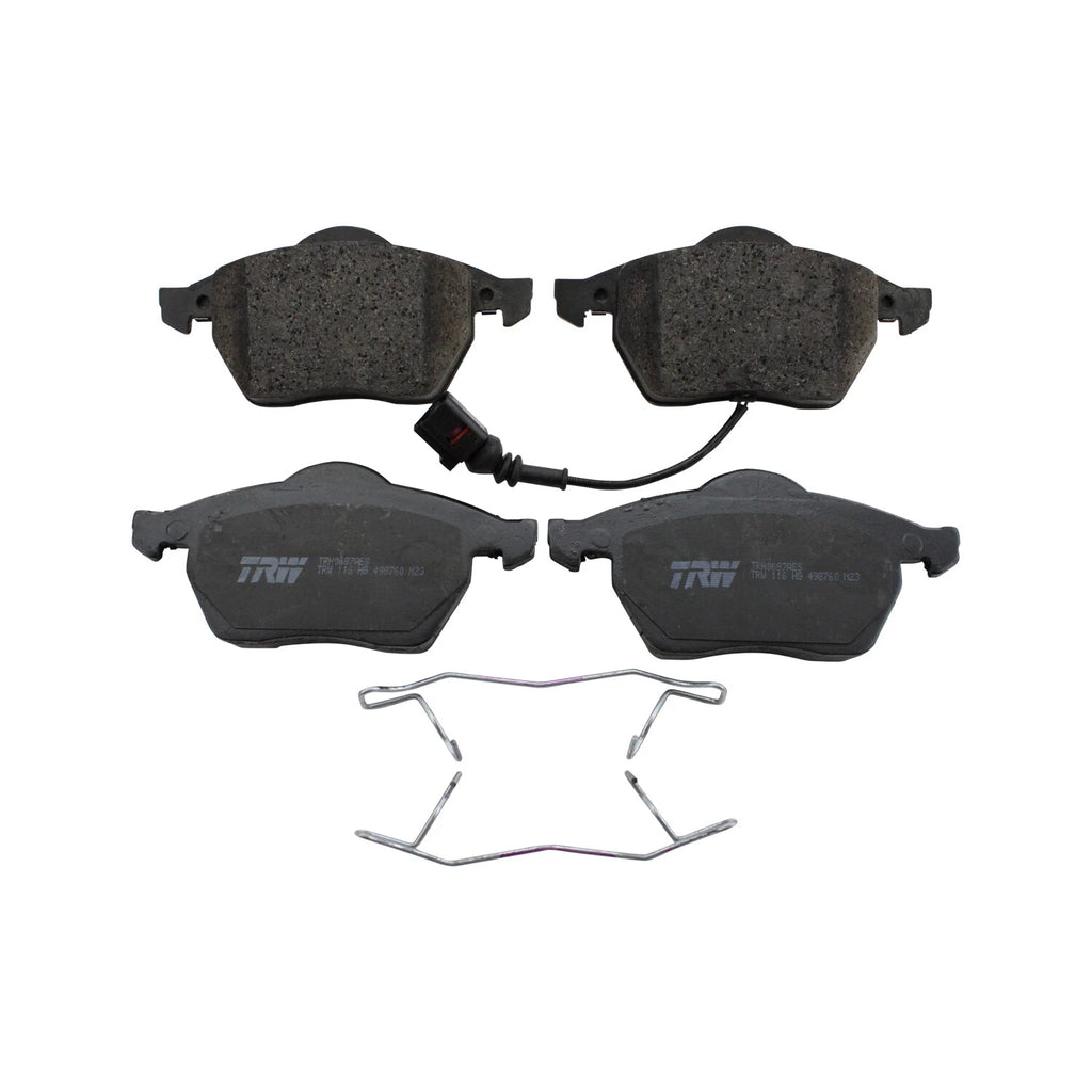 TRW Pro Low-Metallic Brake Pad Set with Sensor for Audi TT VW Golf Beetle Jetta (2000–2023)