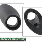 Radio Antenna Mounting Base Bezel Black for Dodge Ram 1500 2500 3500 (2002-2023)