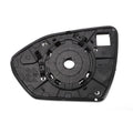 Right Side White Glass Mirror with Back Non-Heated for Hyundai Tucson (2022-2024)