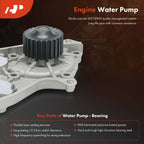 8x Timing Belt and Water Pump Kit for Kia Sportage (1995–2002)