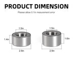 4x Front & Rear Wheel Bearing + Circlip for Kawasaki Teryx KRX 1000(2020–2024)