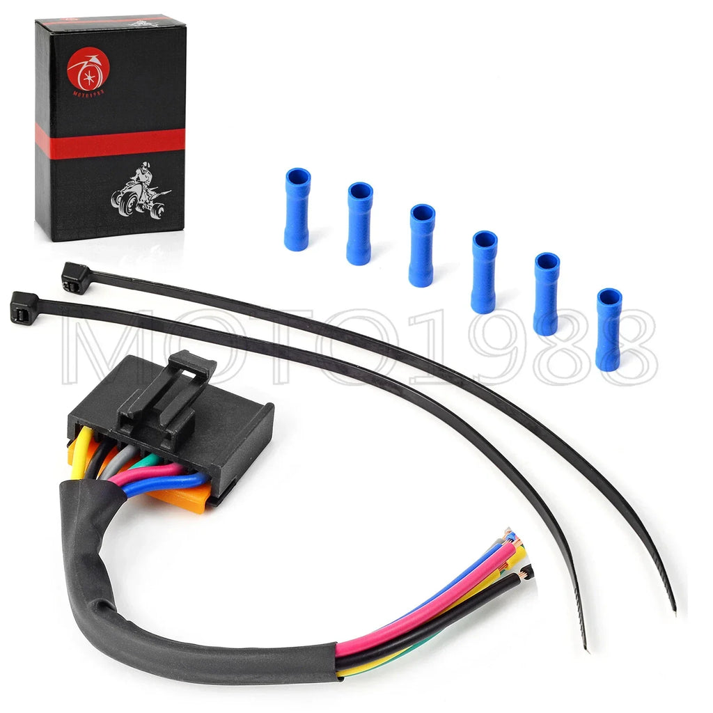 2x Ignition Key switch Harness Pigtail Kit for Polaris 500–1000 (2001–2014)