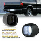 LED License Plate Tag Light Lamp for Chevy S10, GMC Jimmy (1998–2005)