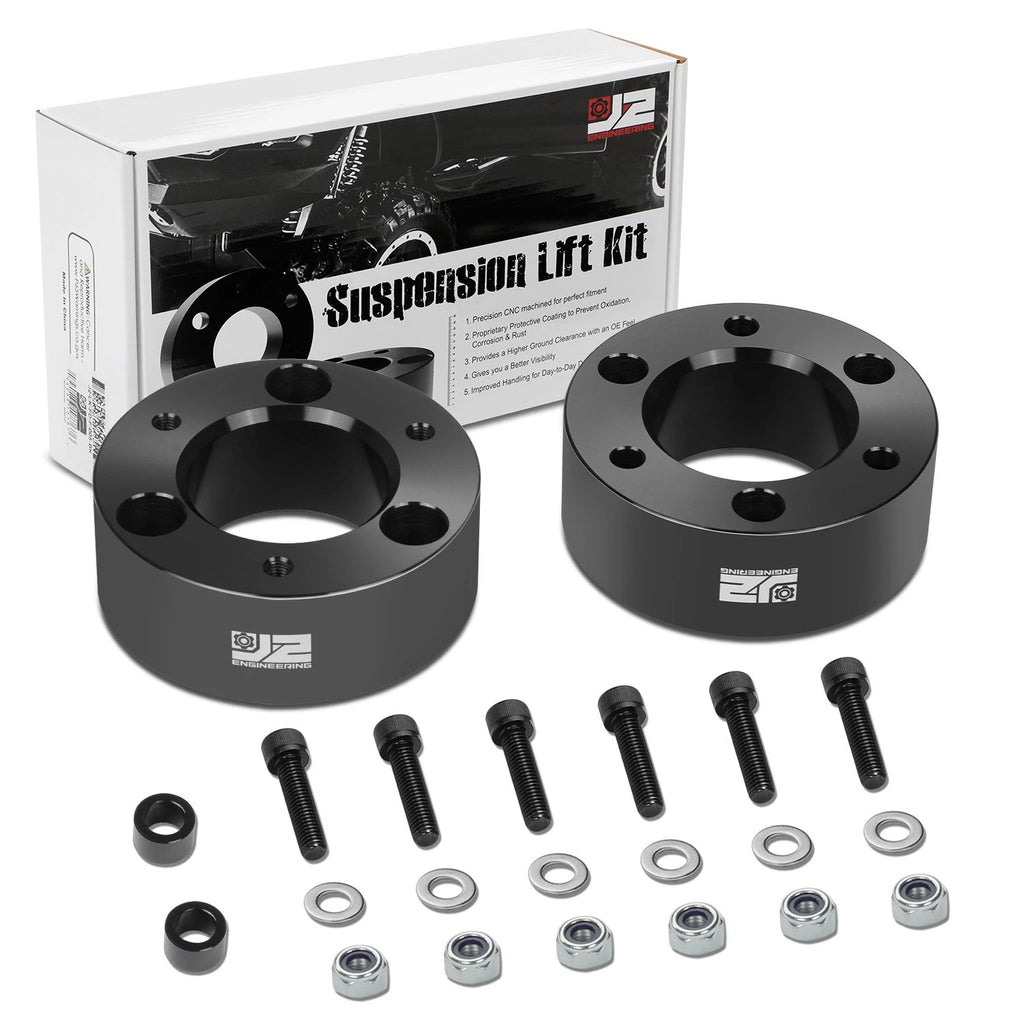 Set of 2 Strut Top Mount Leveling Lift Spacers for Nissan Titan Armada (2004–2024)