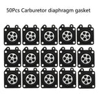 50Pcs Carb Metering Diaphragm Repair for Carburetor (95-526, 95-526-9, 95-526-9-8)