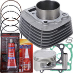Top End Rebuild Kit with Cylinder Piston Gasket for Yamaha Warrior 350 (1987–2004)