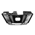 Replacement Black Chrome ABS Plastic Front Grille For 2018-2019 Nissan Rogue