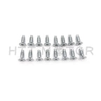 Set of 16 Windshield Frame Screws for Jeep Wrangler TJ YJ CJ