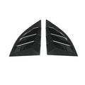 Gloss Black Rear Glass Duct Louver Vent Covers for Toyota Supra (2019–2025)