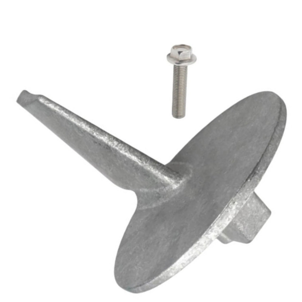 Zinc Trim Tab Anode & Bolt for MerCruiser Mercury (822777Q1 18-6014 46399A1)