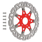 11.8" Front Brake Rotor Disc for Harley-Davidson Touring (2008–2019) Trike (2009–2019) Red