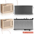 2X Radiator & AC Condenser Cooling Kit for Subaru Impreza (2008–2014)