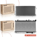 2X Radiator & AC Condenser Cooling Kit for Subaru Impreza (2008–2014)