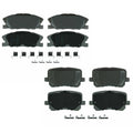 Set of 4 Brake Pads with Clips for Dodge Charger Pursuit (2014–2020)