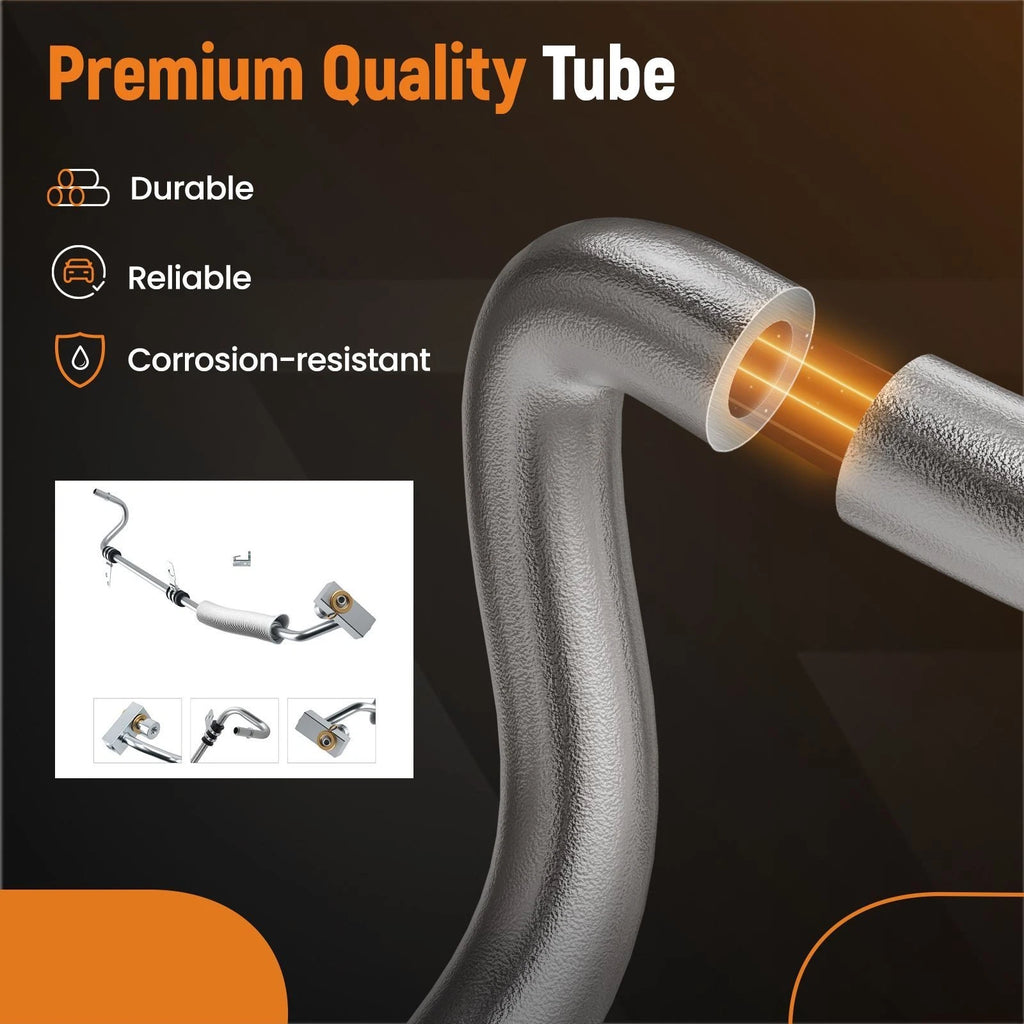 Turbo Oil Supply Hose for Lincoln MKS MKT Ford Taurus Flex 3.5L V6 (2010–2019)