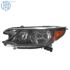 Halogen Headlamp for Honda CR-V (2012-2014) Left Driver Side Black Clear