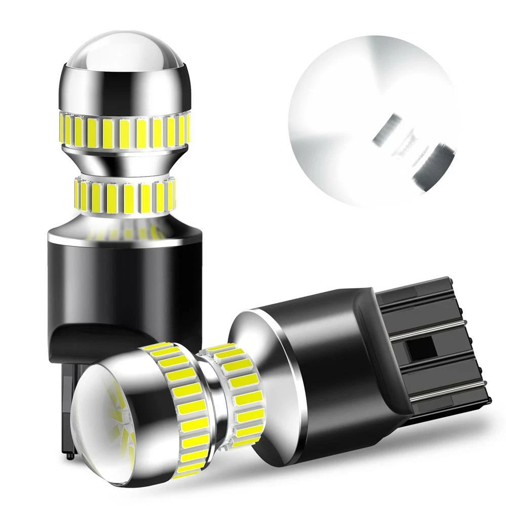 2X LED Bulbs for Car Backup Reverse Lights (6000K)