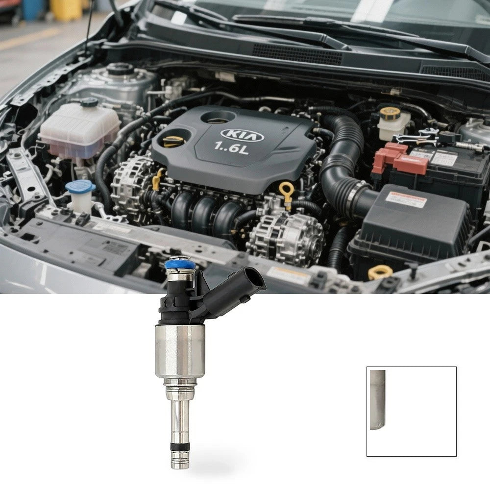 Fuel Injector for Kia Hyundai Accent Elantra Veloster Rio Soul 1.6L (2011–2020)