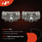 2X Rear Brake Wheel Cylinders for Chevy Monza, Buick Skyhawk (1975)