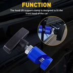 2X Hood Lift Support Clamp for Tailgate