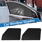 Car Window Cover for Mitsubishi Delica Mini B34A/B35A/B37A/B38A (Net Black)