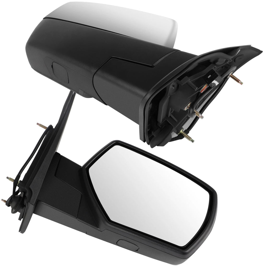 Passenger Side Mirror for Chevy Silverado (2015–2018) Power, Heated, Manual Fold
