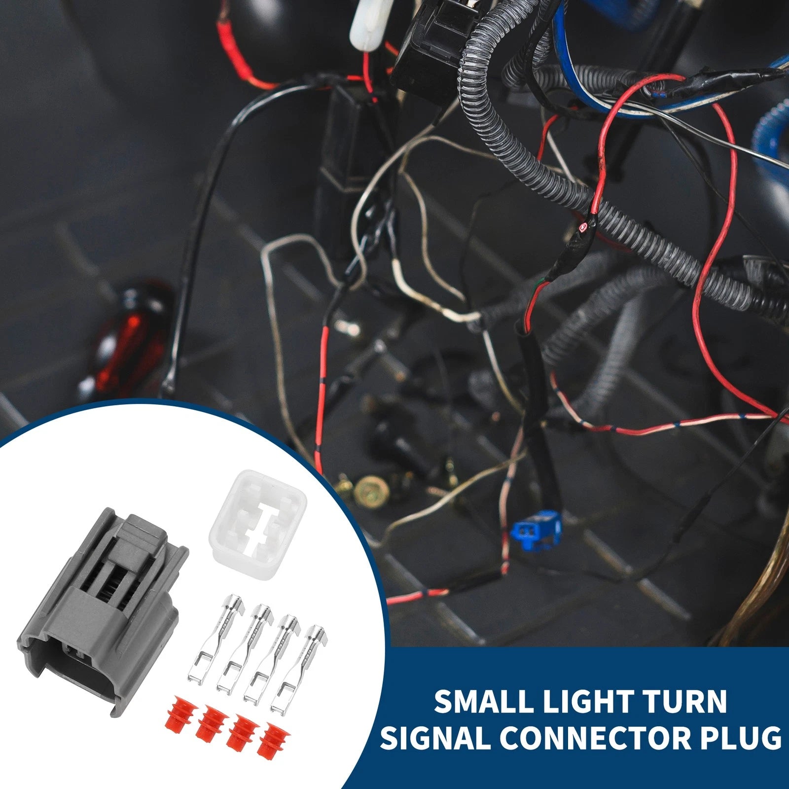 Turn Signal Connector Plug Female Wire Terminal for Honda Accord (1990–2002)