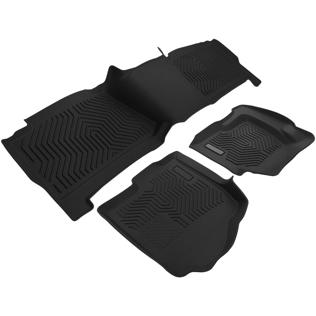 All-Weather TPE Floor Mats for Chevy Silverado GMC Sierra 1500 (1999–2007)