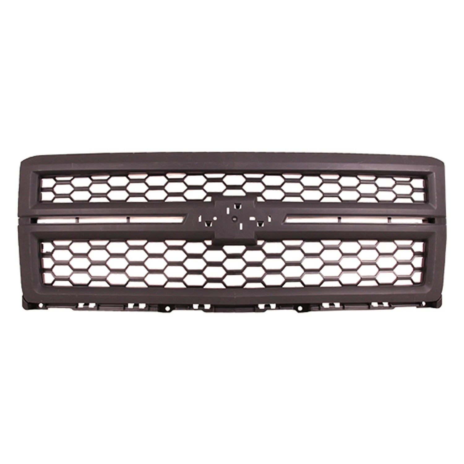 Replacement Black Textured Plastic Front Grille For 2014-2015 Chevy