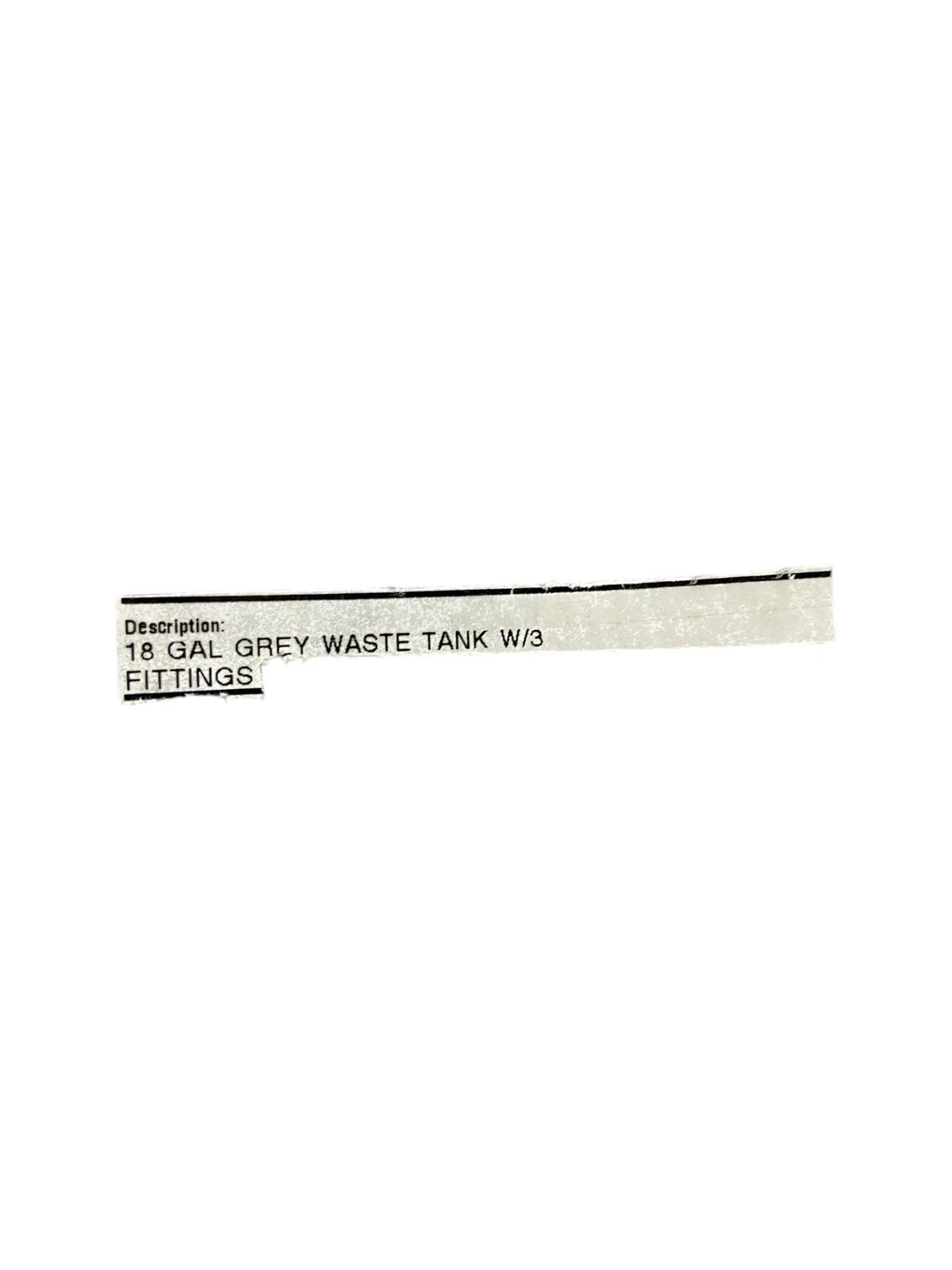 Heavy-Duty 18 Gal. Tank for Todd (3/8" Wall, 11 1/2" x 14 1/2" x 28 1/4")