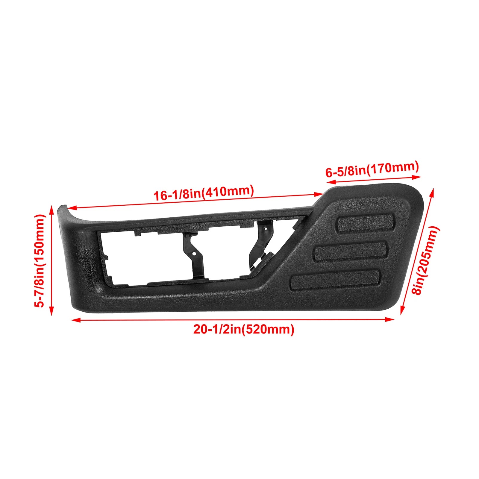 Driver Seat Panel Trim Cover for Ford F250 F350 F450 Super Duty (2008–2010)