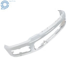 Chrome Front Bumper for Ford F250 F350 (2023–2025) with Fog & Sensor Holes
