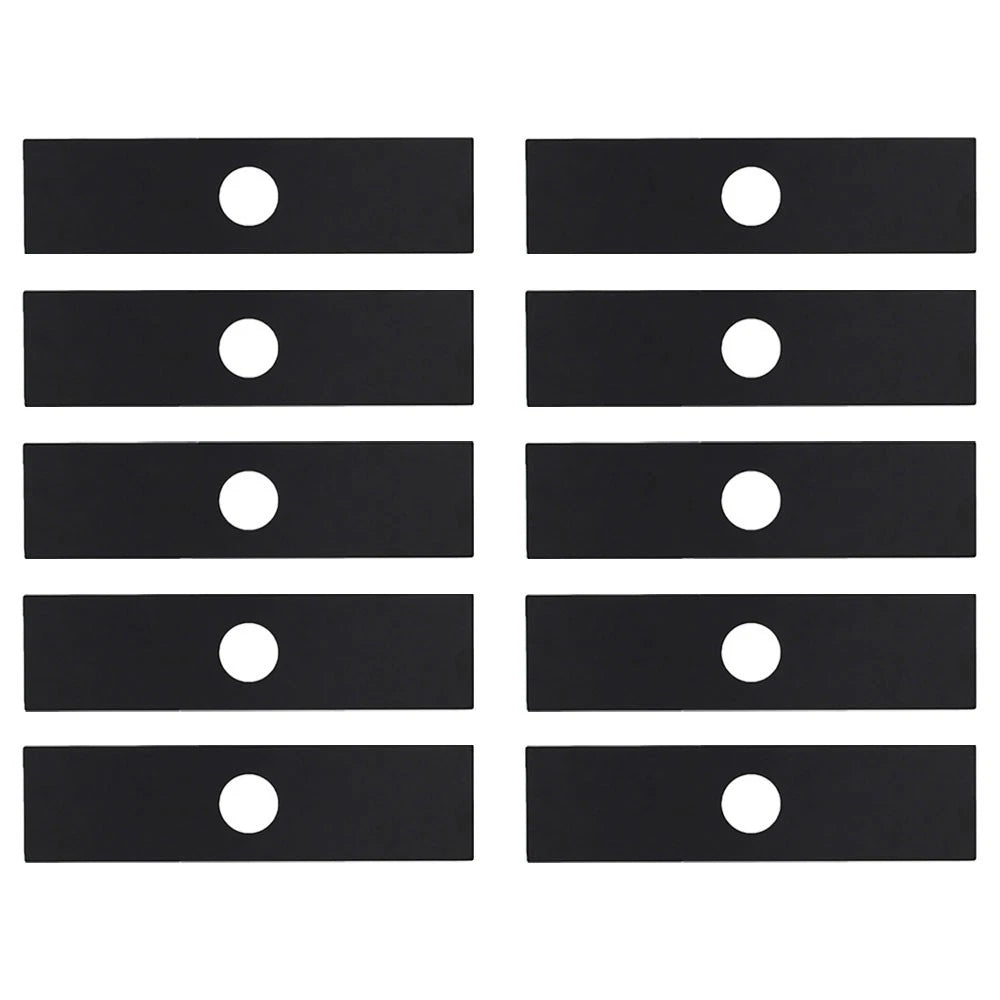 Set of 10 Edger Blades 8" x 2" for Echo, Stihl, Husqvarna, Ryobi